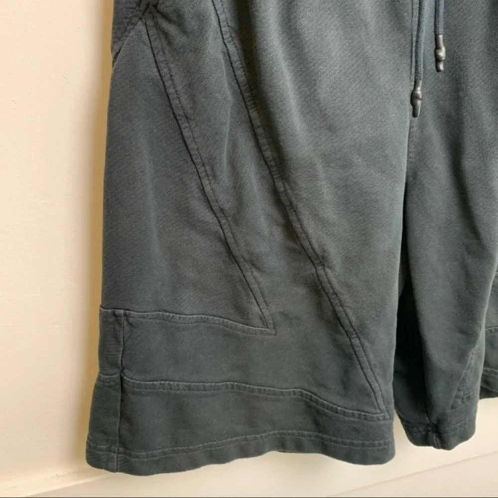 Adidas Black Sweatpant Lounge Shorts
